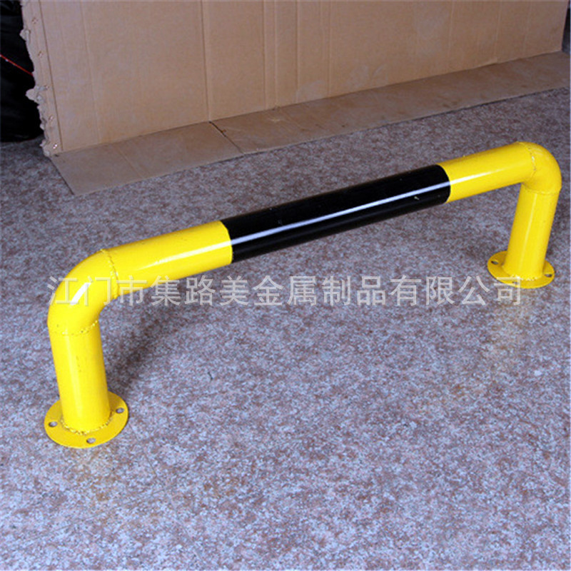 厂家停车位阻车器槽钢车轮定位器挡车杆钢管挡车器U型m型挡车器