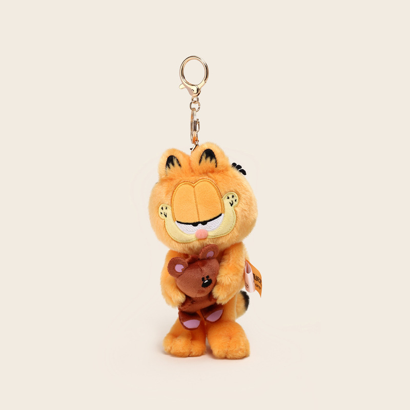 Officially Licensed Garfield - Angel Wings Series Plush Doll Keychain Small Pendant Gift Wholesale Officially Licensed Garfield - Angel Wings Series Plush Doll Keychain Small Pendant Gift Wholesale