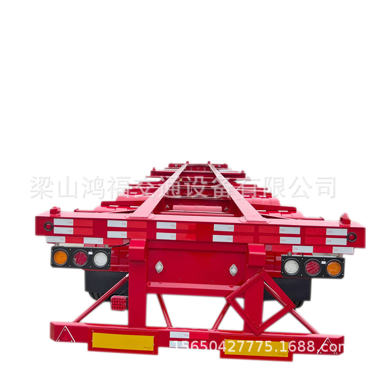 Skeleton semi-trailer for sale Dangerous goods skeleton truck…