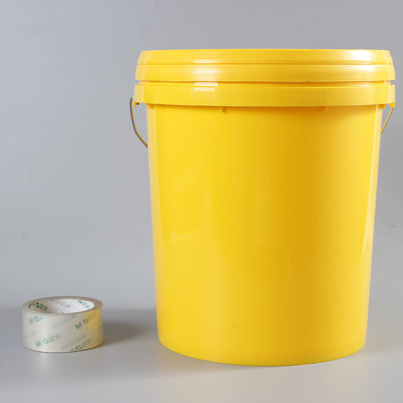 厂家 18L加厚桶涂料桶 机油桶容量大 密封不漏开口圆桶装液体肥桶