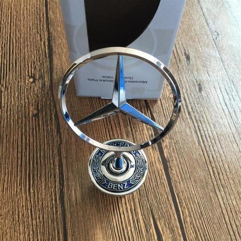 Suitable for Mercedes-Benz C180, C200, E260L, E300, S350, and S400 models; front emblem, hood emblem, and car logo