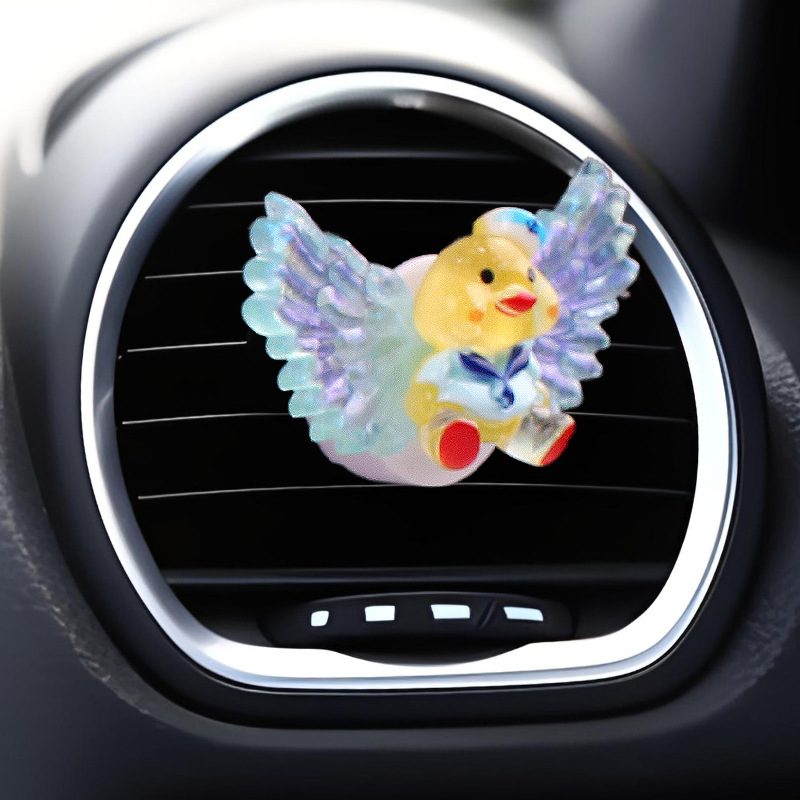 Adornos del automóvil, consola central, accesorios de la pantalla del automóvil, decoración del monitor de la computadora, ala pequeña del automóvil, adornos