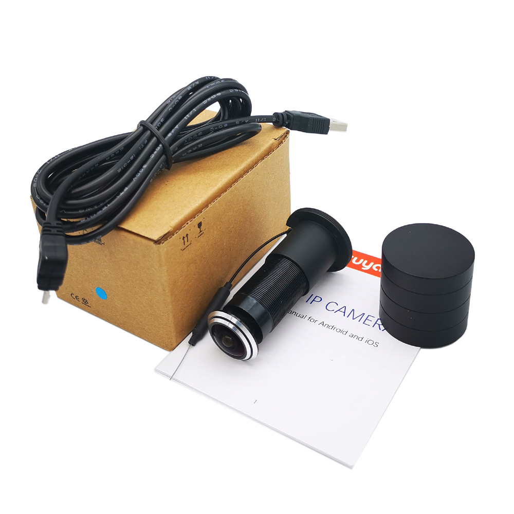 Ojo de gato Cámara Graffiti 2 millones Tuya tarjeta inalámbrica WiFi red intercomunicador HD teléfono móvil monitoreo remoto