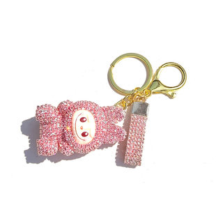 (Wholesale), clay, chain, strap, keychain, pendant, bag, diamond encrusted, Birthday gift