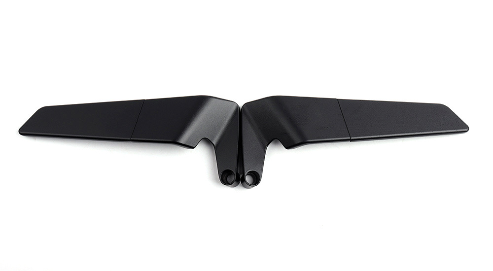 Suitable for Suzuki Honda Kawasaki Yamaha Ducati motorcycle invisible rotatable adjustable wing rearview mirror