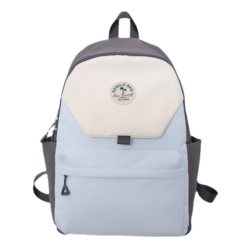 Junior high school student backpack female summer Korean style fashionable large capacity color matching travel backpack male high school student school bag
