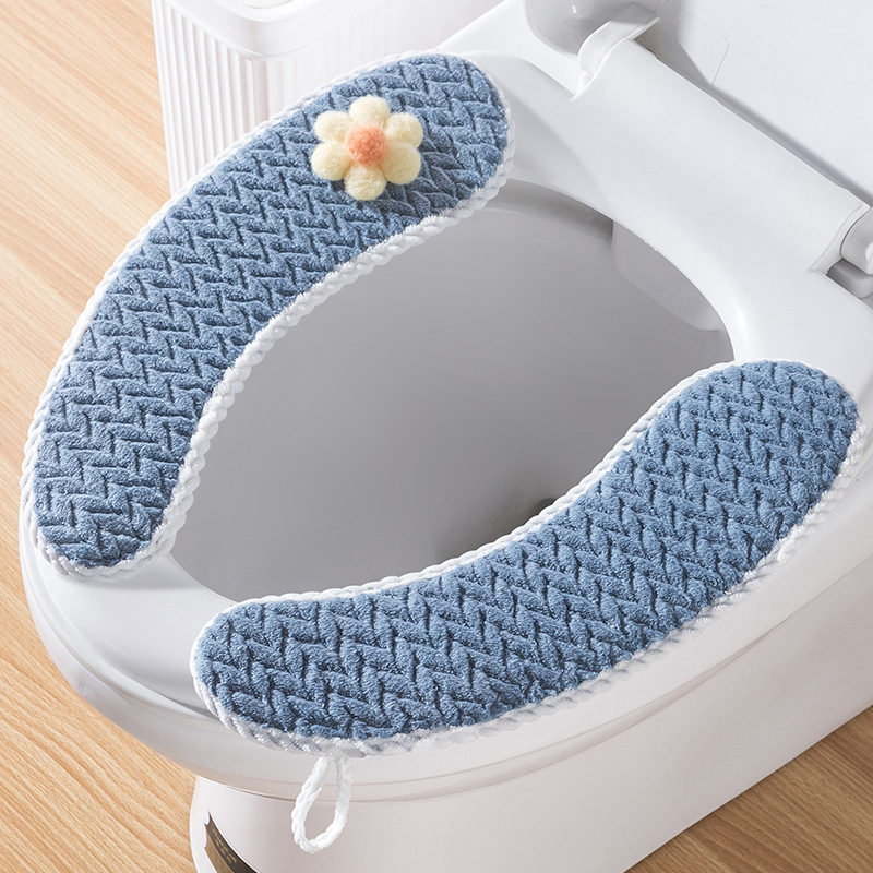Bunga kecil biru [universal empat musim/pegangan bawaan] 1 pasang / 8.5*36