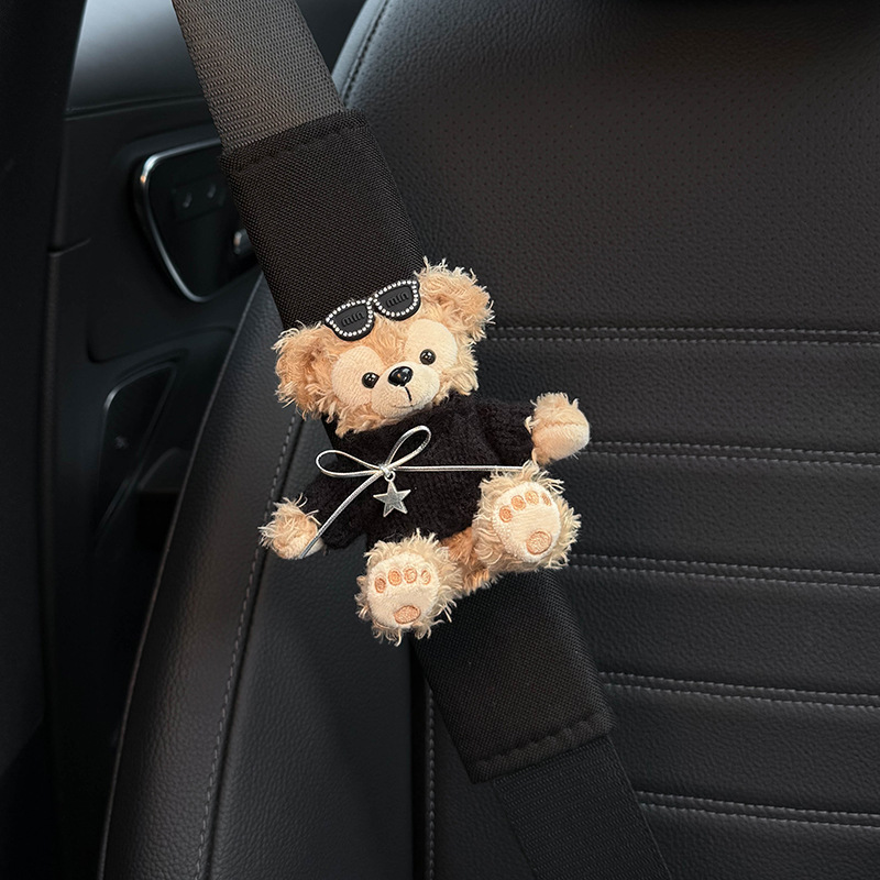 Shirley Mei Duffy Car Seat Belt Shoulder Cover Car Seat Belt Decoration Anti-Wear Clothes Couple Pair of Women