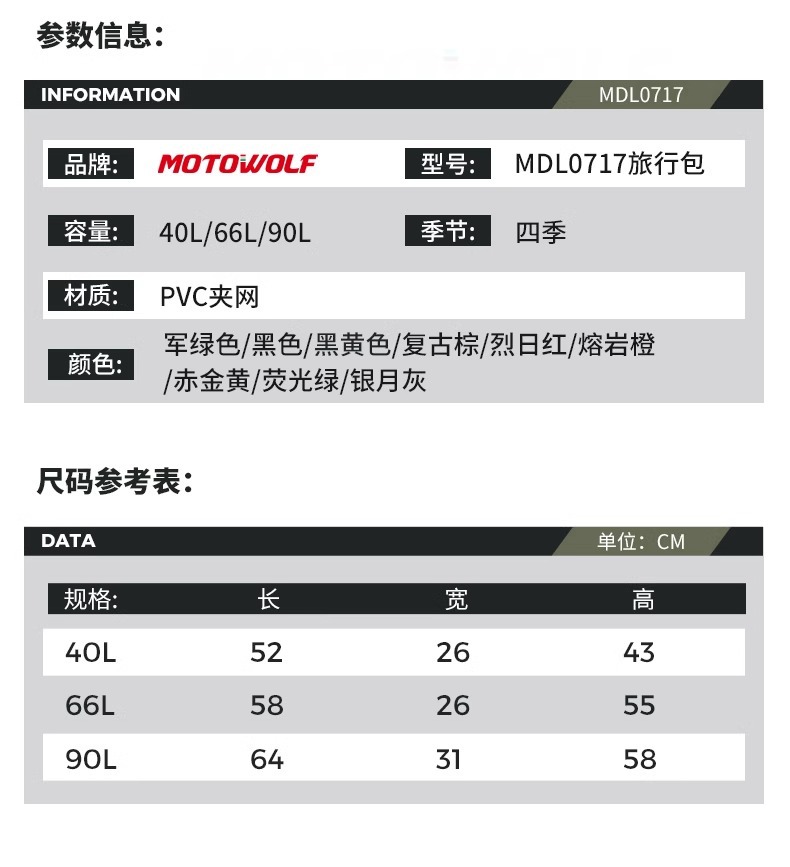 Motorcycle Rider Waterproof Bag Long-distance Motorcycle Travel Bag Rally Car Off-road Rear Bag Carrying Bag Hanging Bag Side Bag