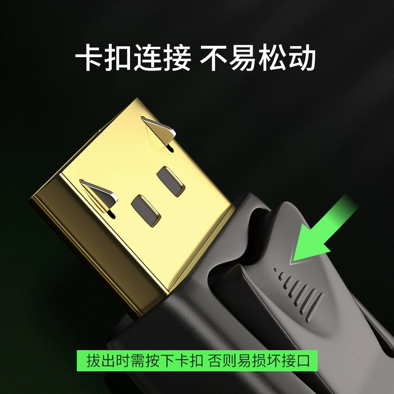 Кабель переходник DP на HDMI 4K, кабель конвертер DP→HDMI 1.8 м, для ноутбуков
