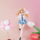 Two-dimensional Anime Nakano Beautiful Girl Dressing Figure Irena Cat Eating Fish Ania Hand-made Model Ornaments