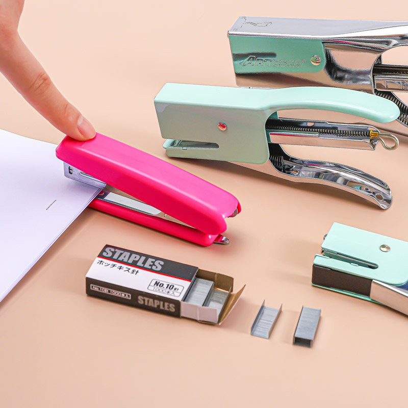 Grapadora de ramo hecha a mano grapadora portátil grapadora de mano herramienta de envoltura de flores hecha a mano accesorios de producción de bricolaje