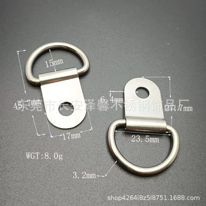 Тяговое кольцо из нержавеющей стали Контейнерный отсек Напольный крюк Связка Фиксированное тяговое кольцо Внедорожник Спальное кольцо Грузовой трос Встроенный груз