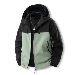 Cross-border Foreign Trade Jacket 2025 New Outdoor Waterproof Rush Jacket for Men and Women