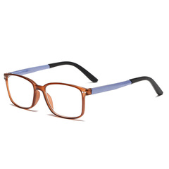 欧米の国境を越えた新製品ファッションhdブルーライト防止老眼鏡の色合わせ脚米釘枠老光眼鏡アマゾン