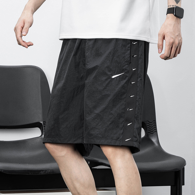 Embroidered Logo Shorts for Men, New Summer Style, Sports and Leisure Running Training Breathable Shorts, Couple Style Pants N4228