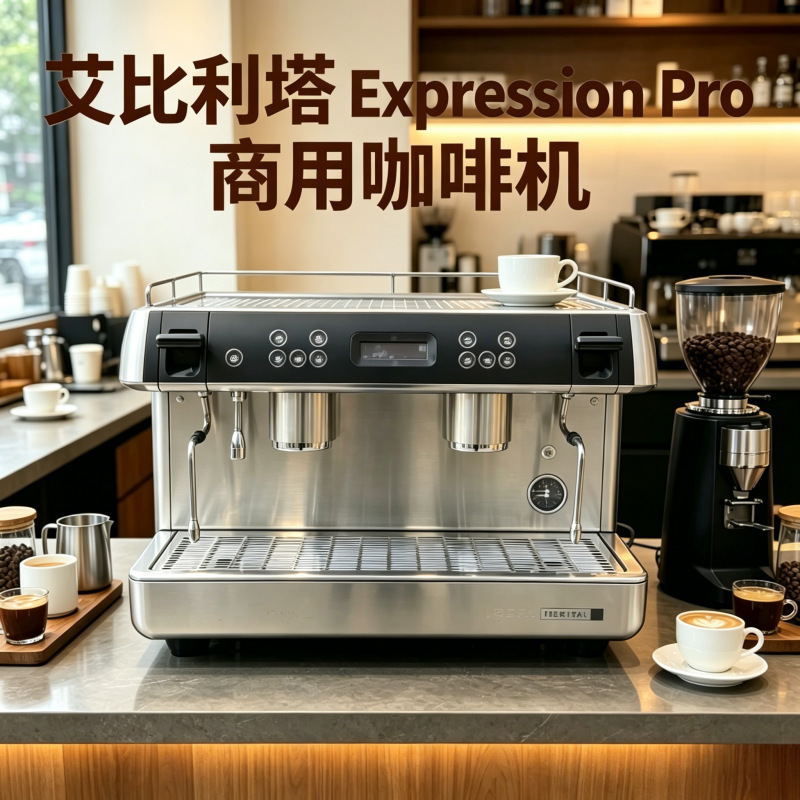 Spanish Iberital Expressionpro Dual-Head Commercial Coffee Machine Spanish Iberital Expressionpro Dual-Head Commercial Coffee Machine