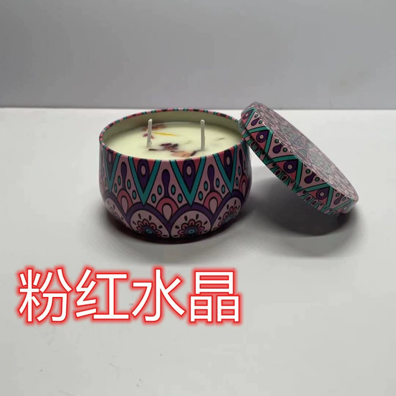 Aromatherapy, perfumed lavender candle