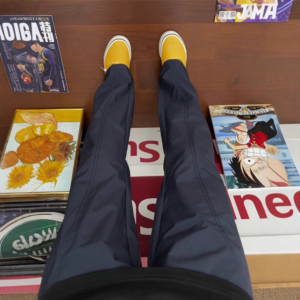 American Waterproof Softshell Pants for Men, Spring and Autumn Functional Nylon Quick-Dry Cargo Pants for Outdoor Hiking and Mountaineering