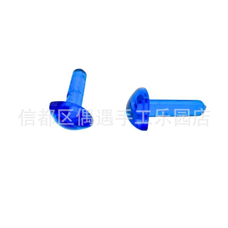 Triángulo nariz pie recto mango recto nariz poke lana fieltro giro palo DIY hecho a mano accesorios de la muñeca