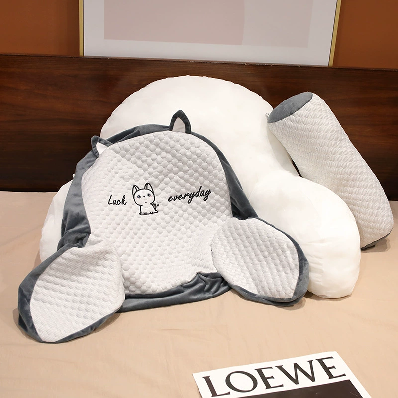 Оптовая продажа Подушка-ночник Ice Doudou на боковую подушку для постели, мешок из смягчённой ткани на подушке, подушка-подушка для девочки, спящая на диване, для защиты поясницы