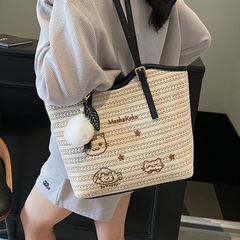 夏の海辺の休暇カジュアル織バッグ女性のための 25 新しいファッション多用途脇の下バッグショッピング旅行ショルダーバッグ B3