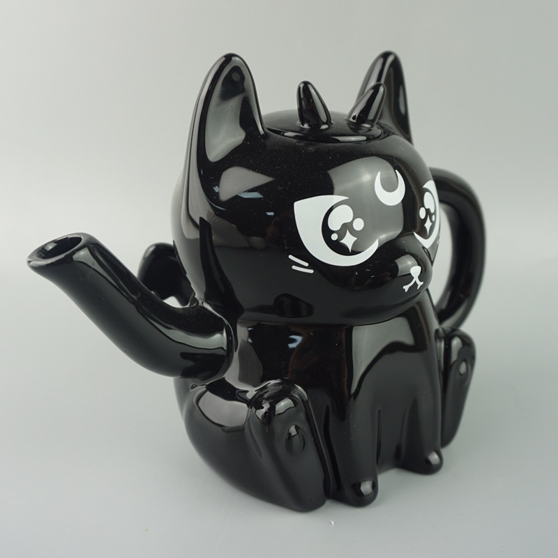 Tetera de cerámica traje europeo olla de leche olla de haz tetera japonesa hervidor de té frío de comercio exterior con tapa