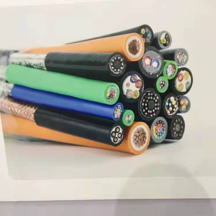 Shanghai standard flexible shielded twisted pair TRVVSP towline cable Shanghai standard flexible shielded twisted pair TRVVSP towline cable