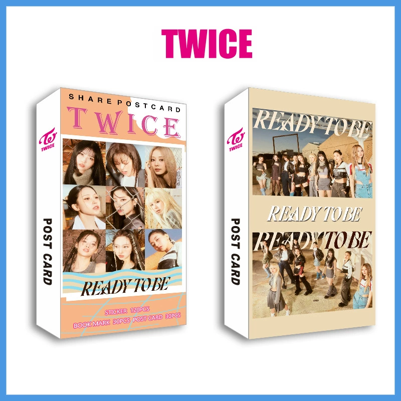 Got7 TWICE TIYZ 30 LOMO Карта 120 наборов нашивок в наличии