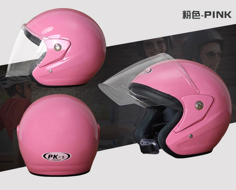 Motorcycle Helmet 3C Certified Electric Vehicle Helmet Winter Warm