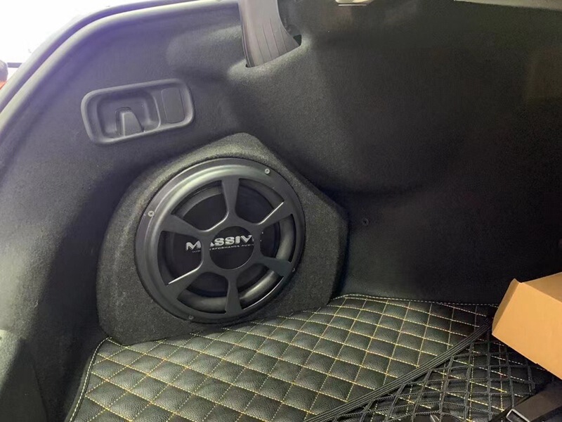 2022 Mercedes-Benz C-Class Dedicated Subwoofer Enclosure 10inch Car-Mounted Daya Brand Wooden Empty Enclosure