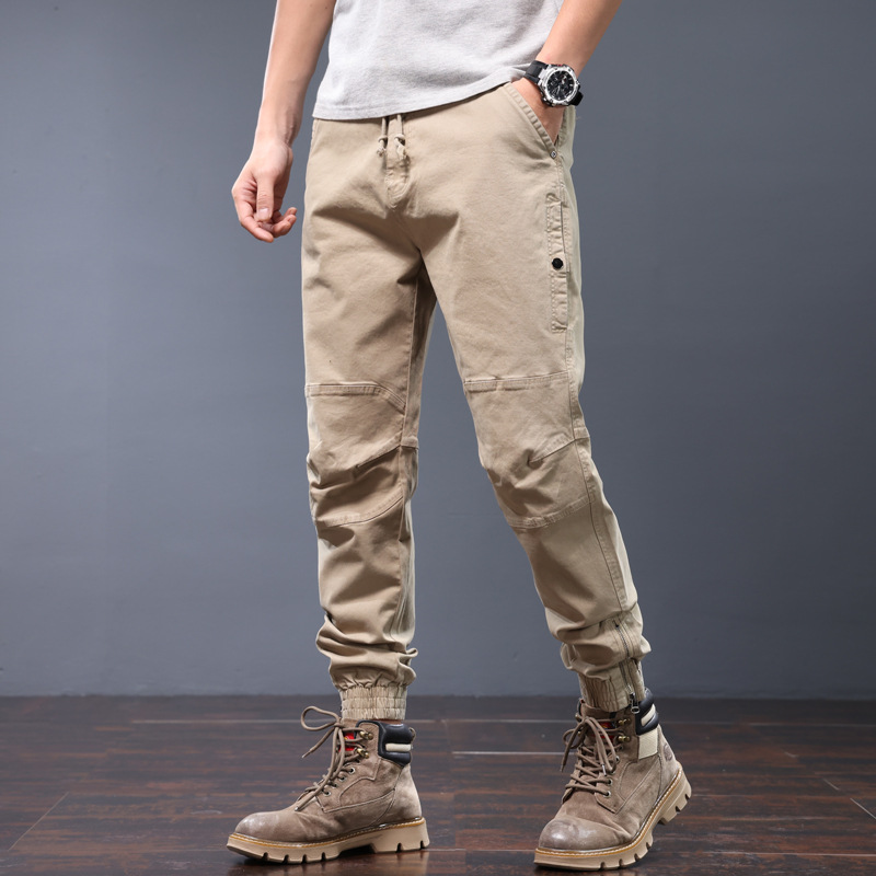 American Street Fashion Brand Outdoor Sports Tooling Pants Men's Multi-function Hallen Pants Pocket Decorative Casual Pants
