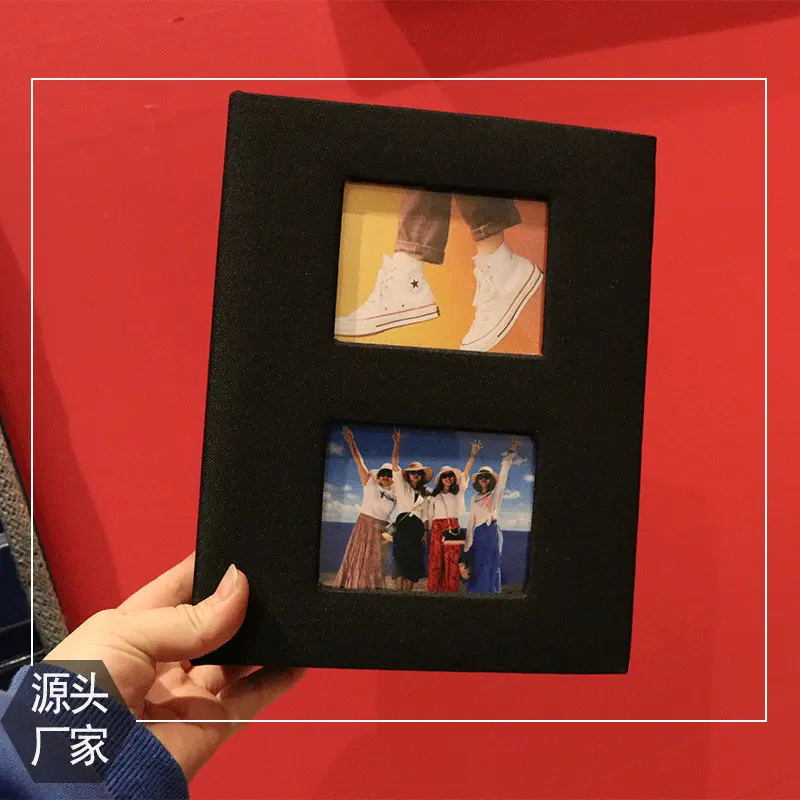 麻布相册照片书同学卡册追星纪念册毕业日新批发活页多色可选手帐