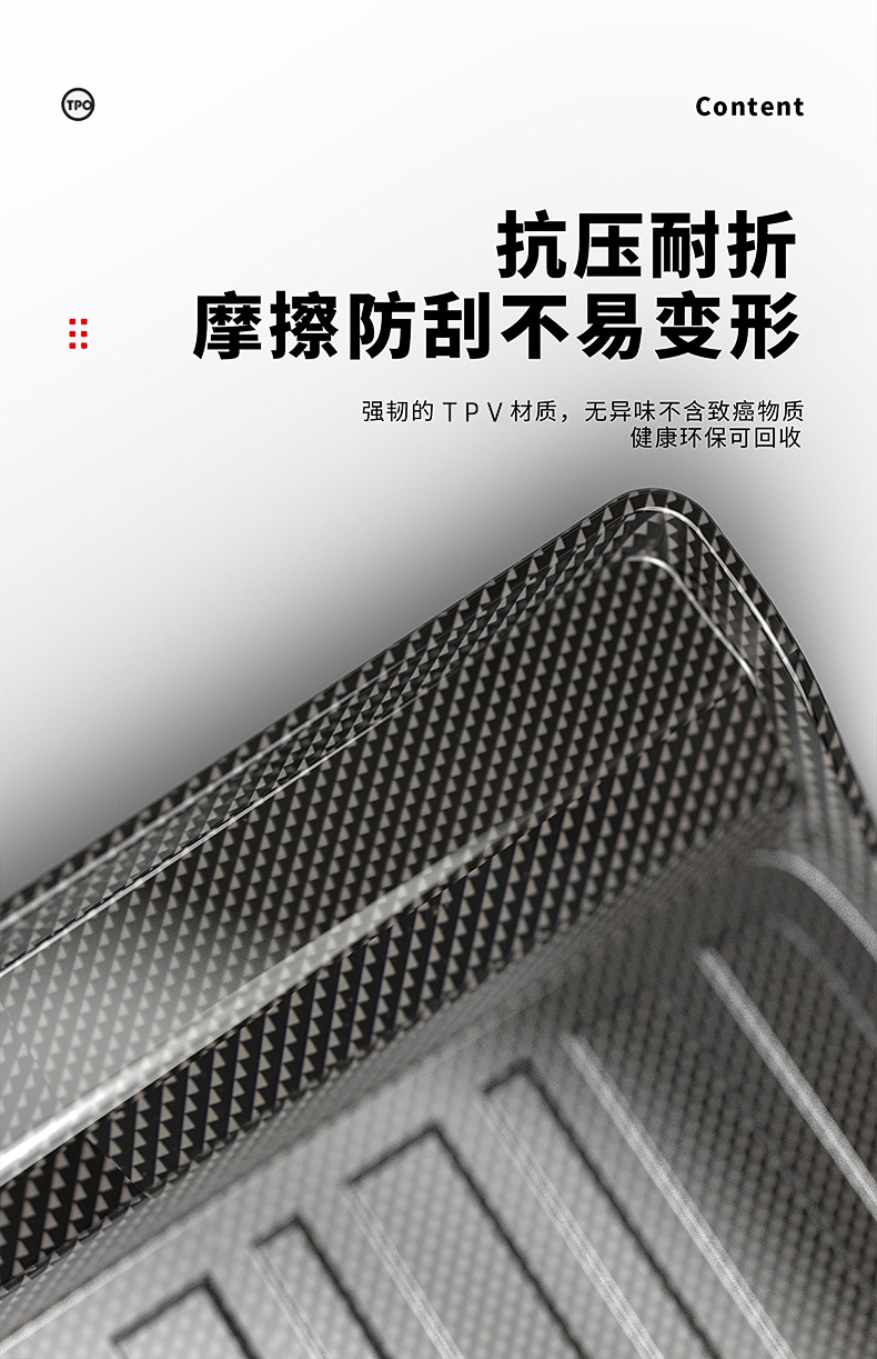 Suitable for Nio Firefly Trunk Mat 25-26 Firefly Car Floor Mat Tpe Environmentally Friendly and Odor-Free