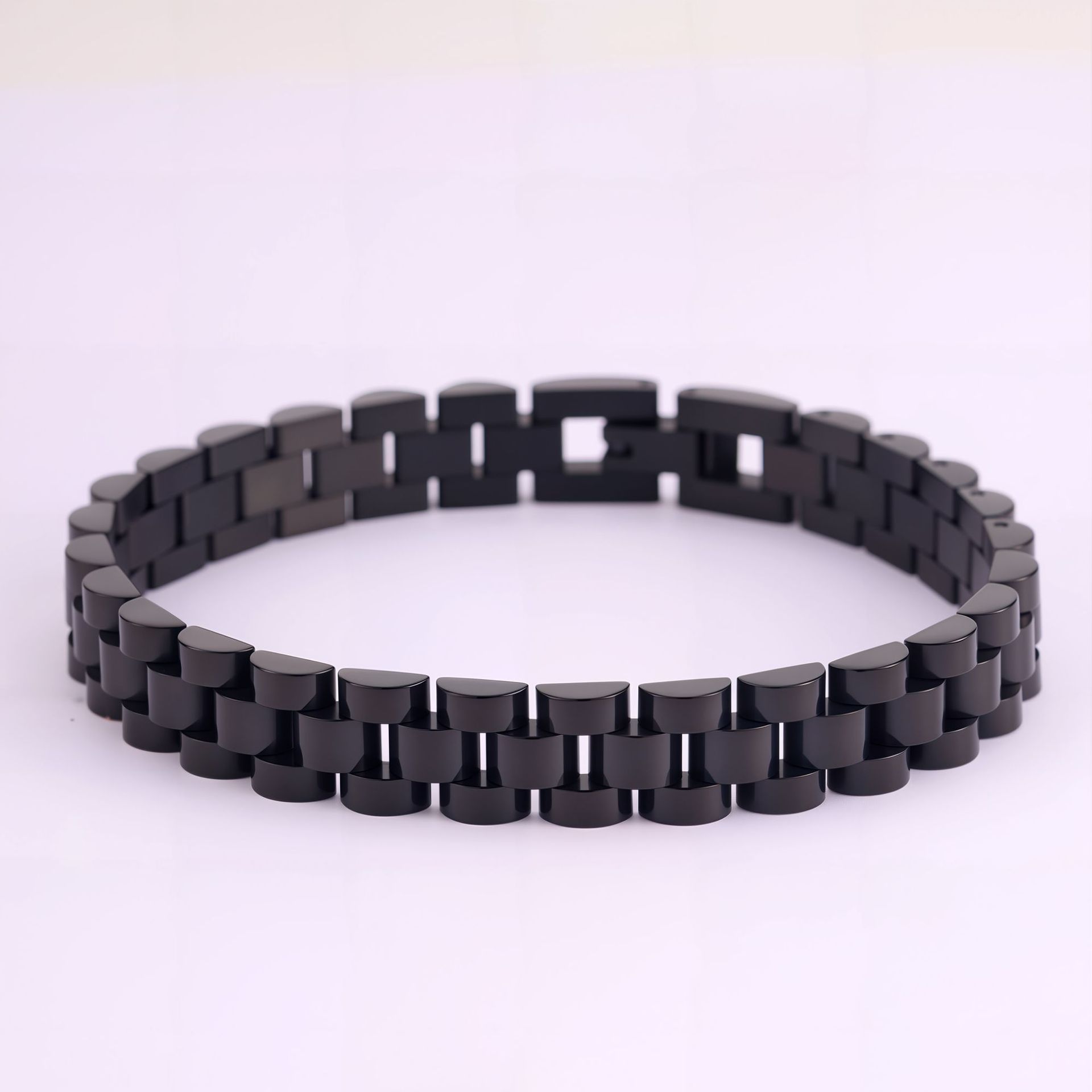 304L de precisión de acero inoxidable pulsera de marca no decolor joyas de pulsera