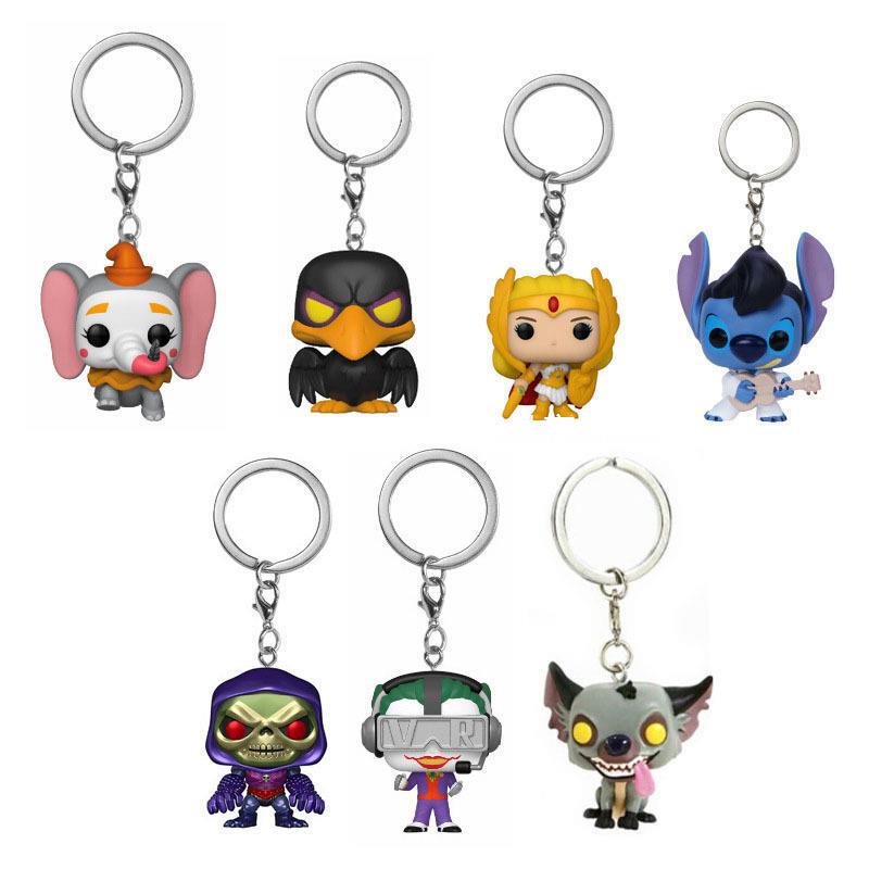 Dumbo Dark Destroy God Xiruxila Earthwolf Keychain Pendant Skeleton King Crow Pocket