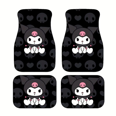 Cute Mickey Mouse Car Floor Mats, Avtomobil döşəmə paspasları - 305de-melody-6-3344cm-pack-of-two