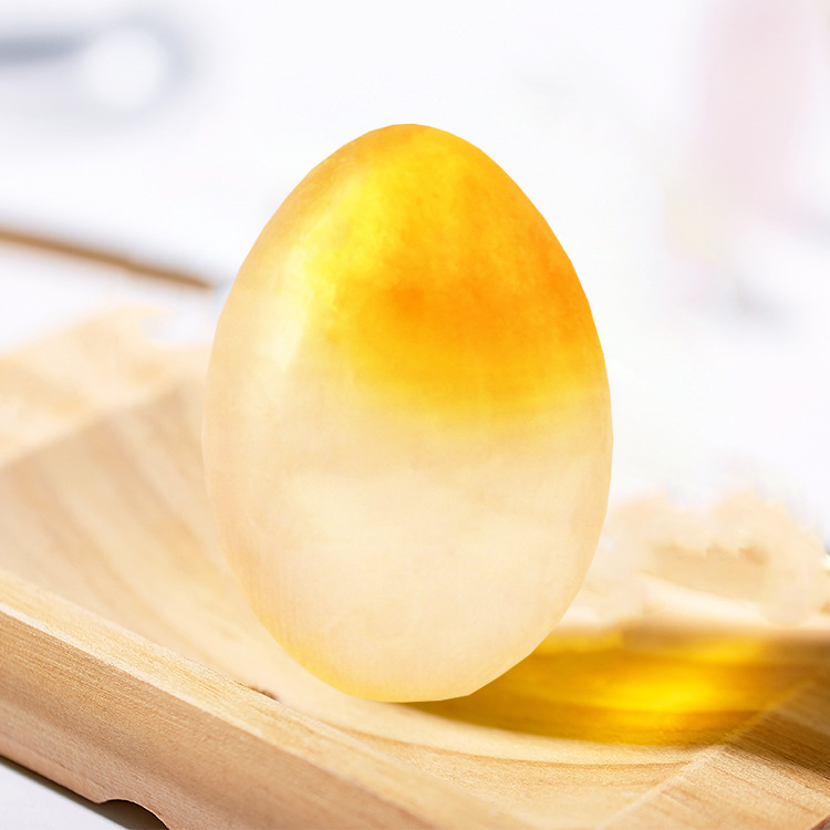实力工厂定制鸡蛋形手工皂硫磺除螨清痘洗脸沐浴洁面润肤精油香皂|ru