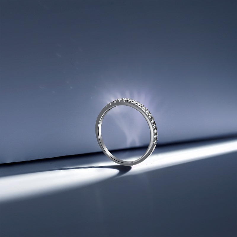 Women's Gender 925 Sterling Silver Zircon Geometric Rings
