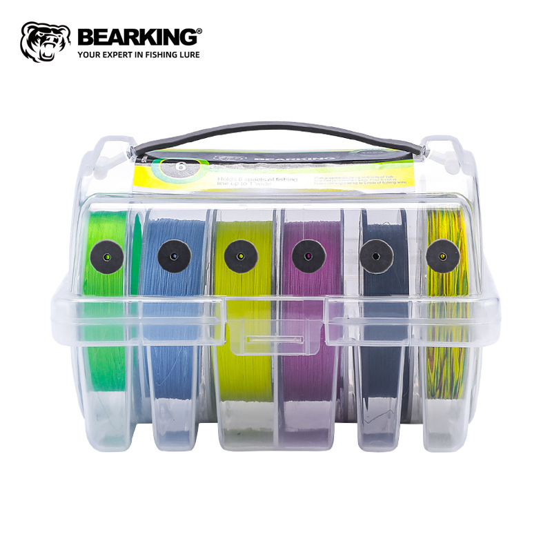 Bear King dispositivo rápido línea de pesca bobinadora rueda de pesca en línea caña de pescar plástico Winder al por mayor