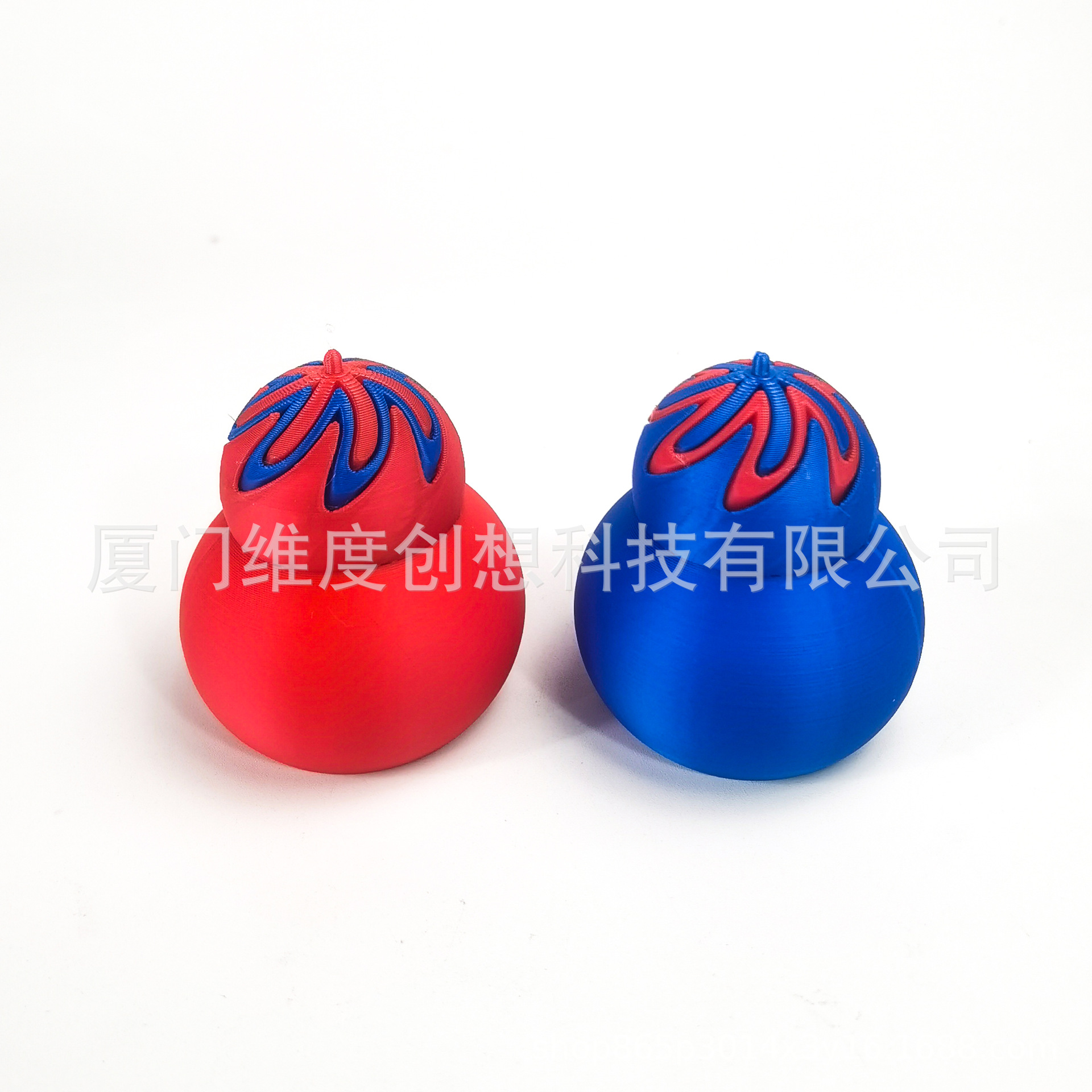 Explosión transfronteriza impresión 3D juguetes descomprimidos 3 en 1 calabaza a través de la espiral empujar el estand de la música artefactos adornos