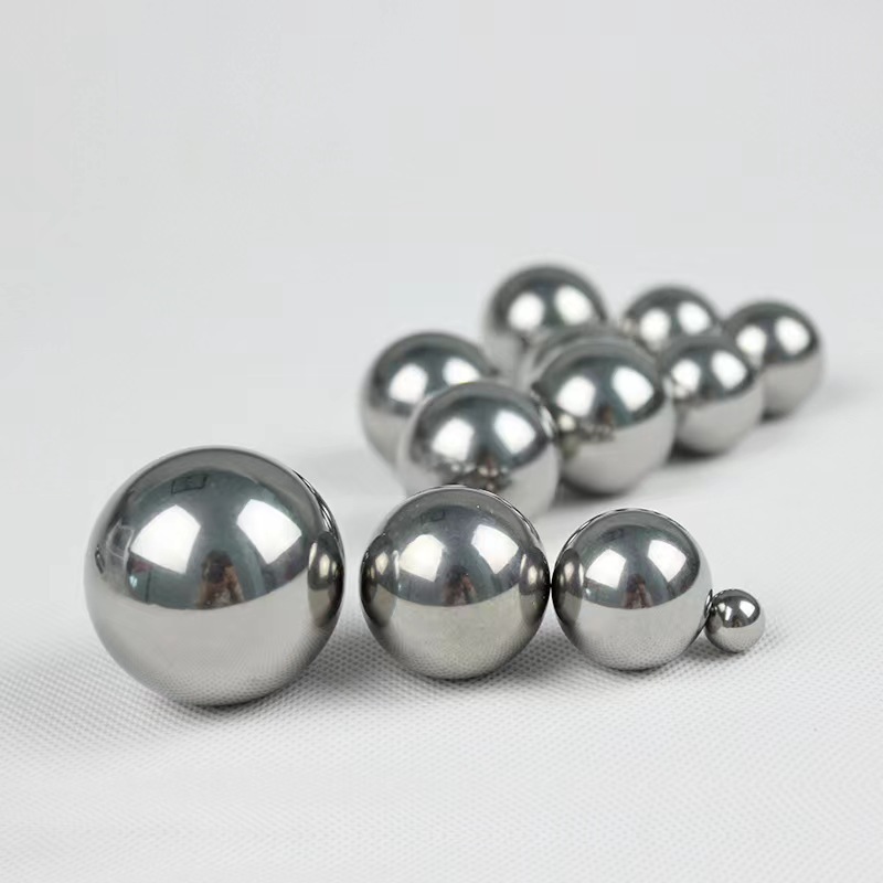 实心亮面钢球多尺寸镀锌钢珠不锈钢球轴承滚珠五金仪器不锈钢钢球