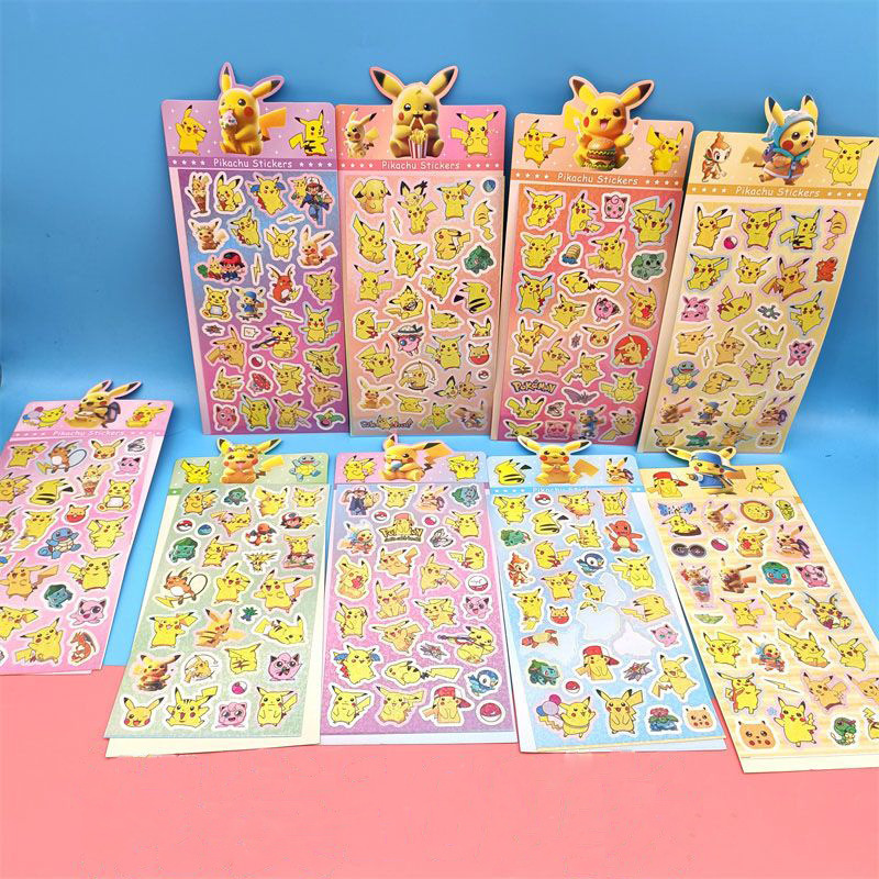 DM-P Pikachu laser sticker