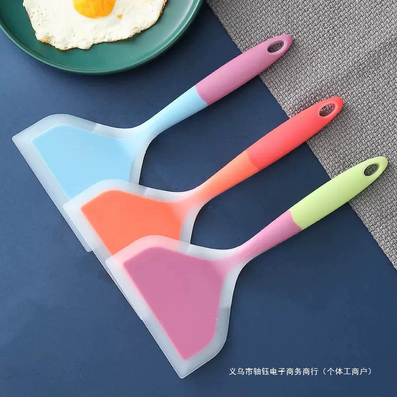 [烙饼硅胶铲耐高温不粘锅铲子锅烘焙刮刀厨房家用炒菜锅铲]