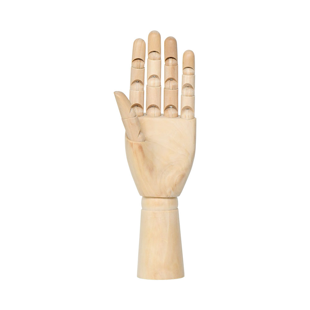 Boceto de títeres de arte para dibujo de madera 12 pulgadas articulaciones móviles mano de madera decoraciones para el hogar