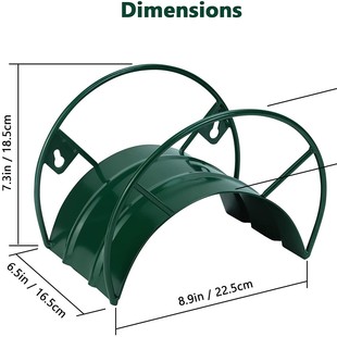 Amazon Garden Water Pipe Bracket Pastoral Water Pipe Bracket Road Hose Hanger Outdoor Hose Storage Rack Cross-Border