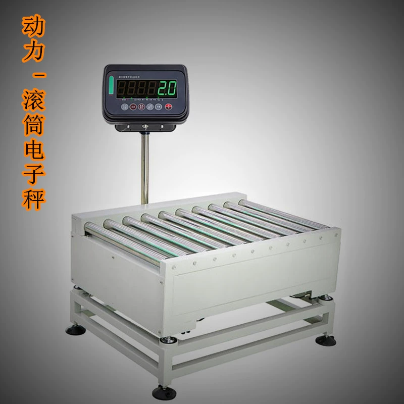 С мощностью 50 кг барабан электронные весы Yulin 60 кг сигнализация роликовые весы конвейер 100 кг роликовые весы