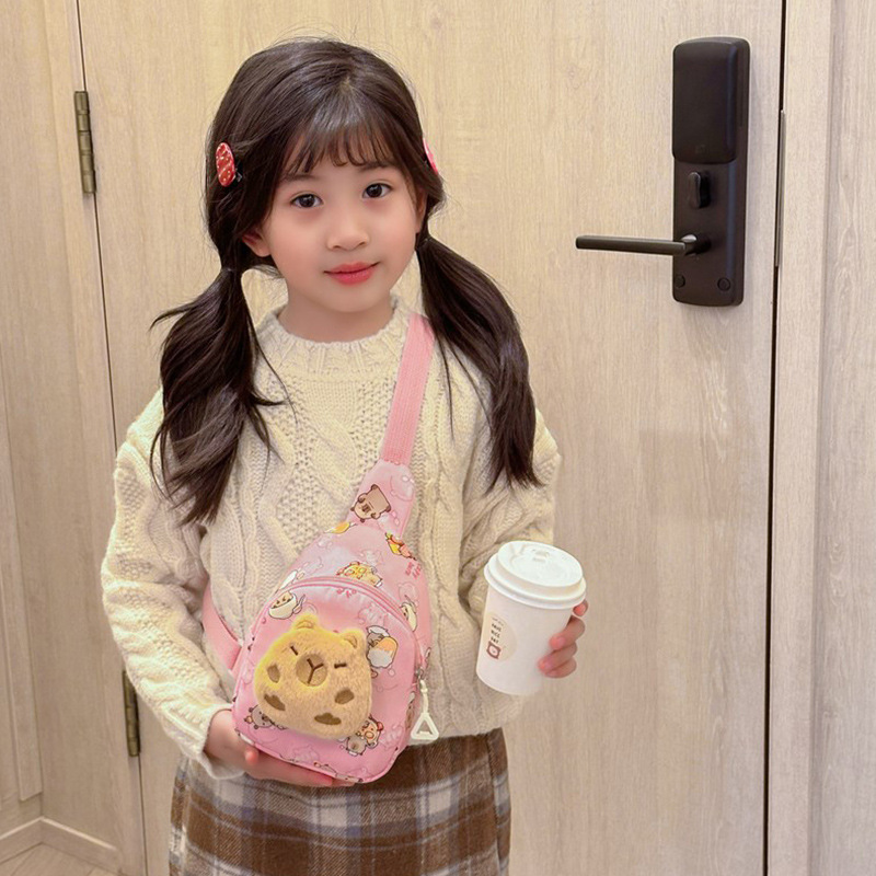 Bolso de niña lindo transfronterizo bolso de mensajero para niños de dibujos animados princesa bebé pequeño monedero nuevo bolso de pecho para niño