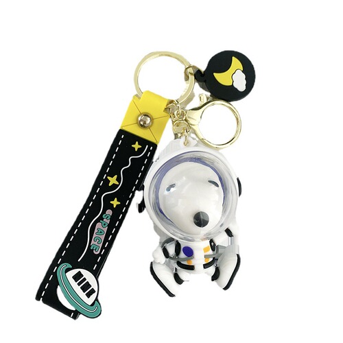Astronaut Puppy Keychain Creative Cute Internet Celebrity Exquisite Cartoon Doll Pendant Gift Men's Keychain Women
