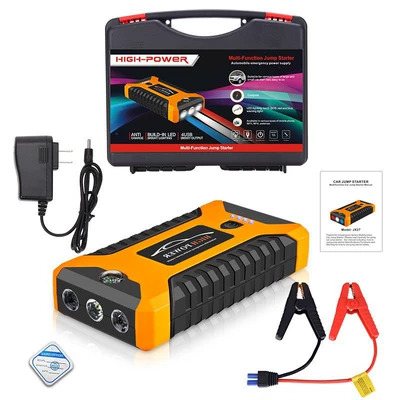 Kempinq və səyahət Supply 12V Medium-Thin Car Starting - 12v-20000mah-yellow-simple-tool-box